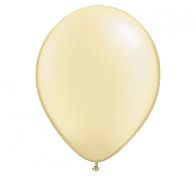 Ivory Helium Latex Balloon